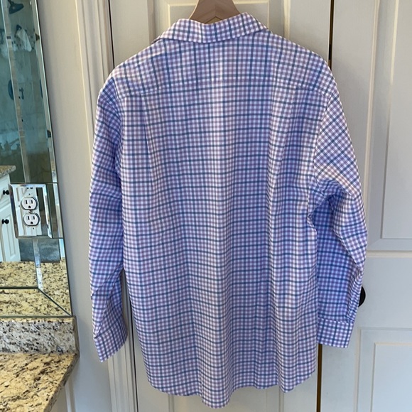 XL 17.5 32/33 TOMMY HILFIGER DRESS SHIRT - Picture 3 of 3